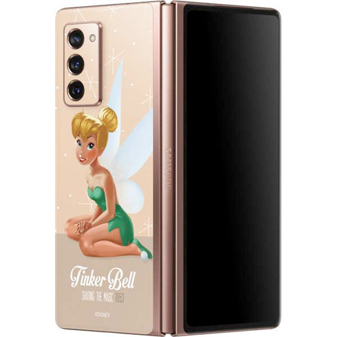 Disney Tinker Bell Sharing the Magic Art Galaxy Z Fold2 5G Skin