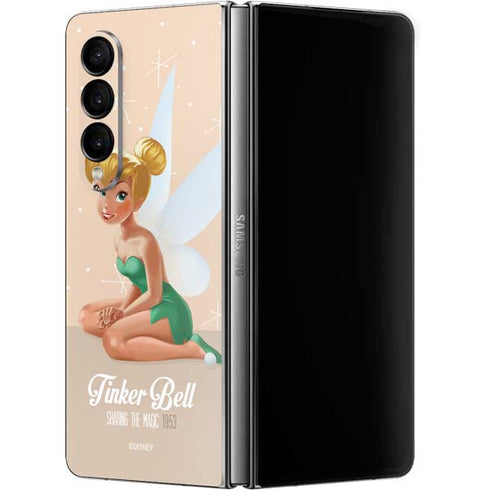 Disney Tinker Bell Sharing the Magic Art Galaxy Z Fold4 5G Skin