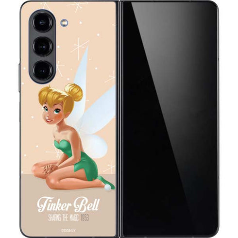 Disney Tinker Bell Sharing the Magic Art Galaxy Z Fold5 5G Skin
