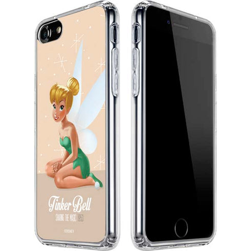 Disney Tinker Bell Sharing the Magic Art iPhone SE (2nd & 3rd Gen) Clear Case