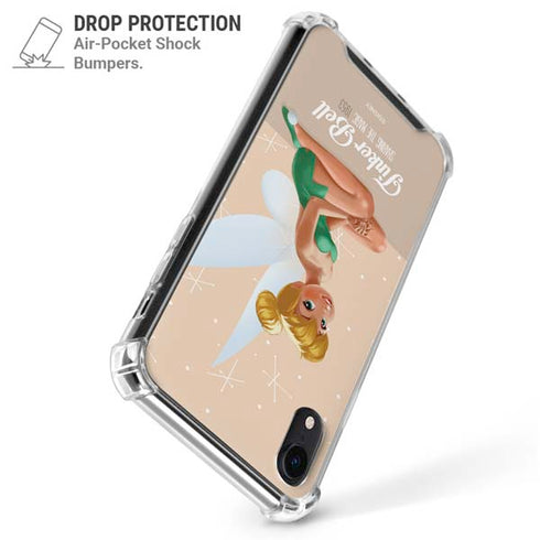 Disney Tinker Bell Sharing the Magic Art iPhone XR Clear Case