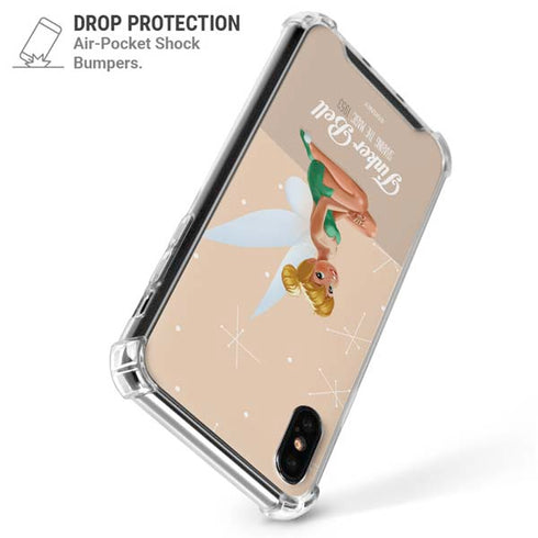Disney Tinker Bell Sharing the Magic Art iPhone XS Max Clear Case