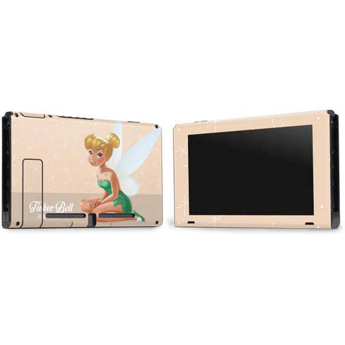 Disney Tinker Bell Sharing the Magic Art Nintendo Switch Bundle Skin