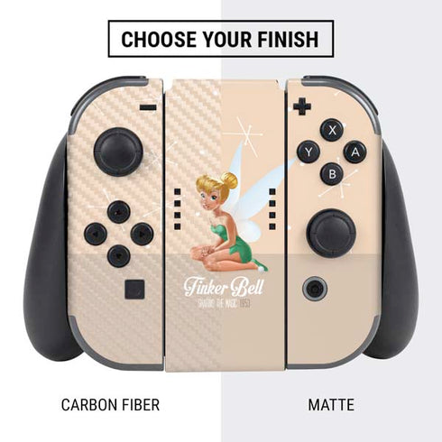 Disney Tinker Bell Sharing the Magic Art Nintendo Switch Bundle Skin