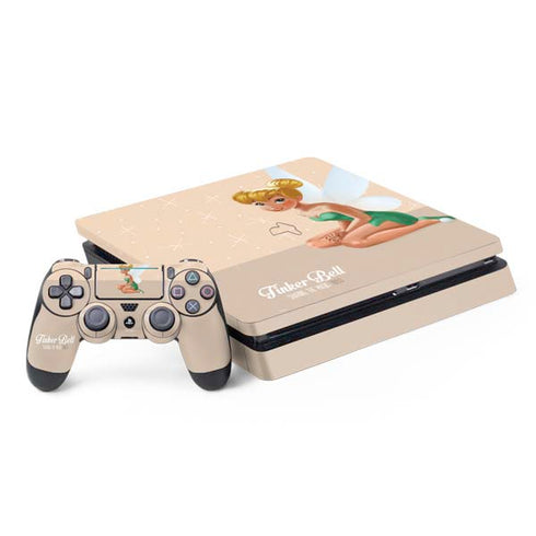 Disney Tinker Bell Sharing the Magic Art PS4 Slim Bundle Skin