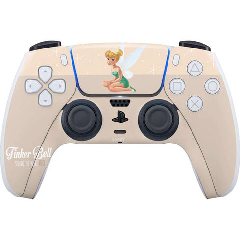 Disney Tinker Bell Sharing the Magic Art PS5 Controller Skin