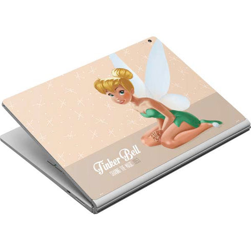 Disney Tinker Bell Sharing the Magic Art Surface Book Skin