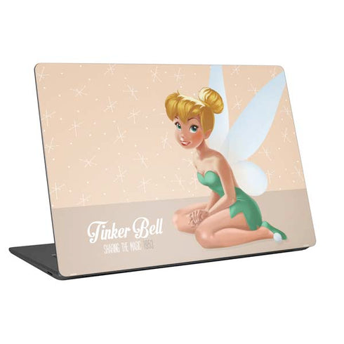 Disney Tinker Bell Sharing the Magic Art Universal Laptop 16in (13 x 9.4in) Skin
