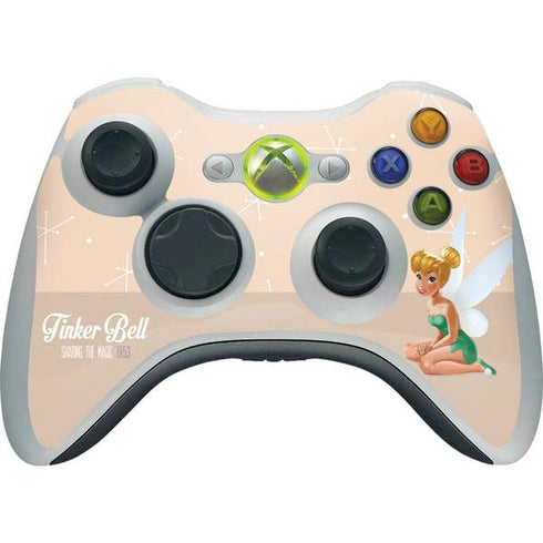 Disney Tinker Bell Sharing the Magic Art Xbox 360 Wireless Controller Skin