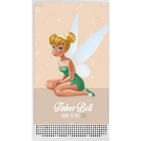 Disney Tinker Bell Sharing the Magic Art Xbox Series S Console Skin