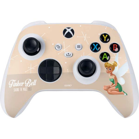 Disney Tinker Bell Sharing the Magic Art Xbox Series S Controller Skin