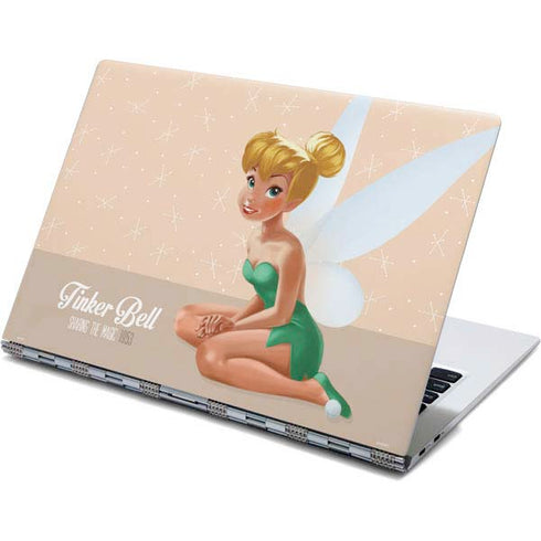 Disney Tinker Bell Sharing the Magic Art Yoga 910 2-in-1 14in Touch-Screen Skin
