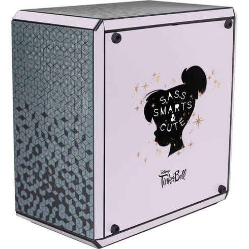 Disney Tinker Bell Sass Smarts and Cute Cooler Master MasterBox Q300L Mini Tower Skin