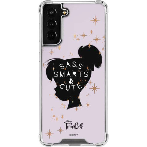 Disney Tinker Bell Sass Smarts and Cute Galaxy S21 FE Clear Case