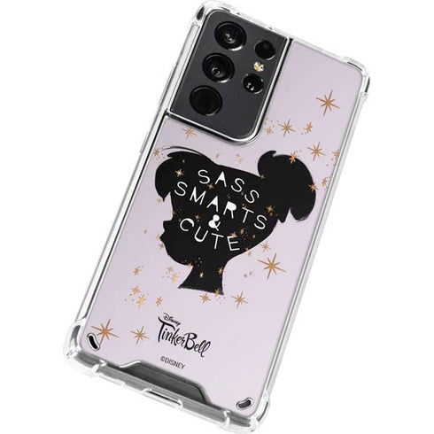 Disney Tinker Bell Sass Smarts and Cute Galaxy S21 Ultra 5G Clear Case