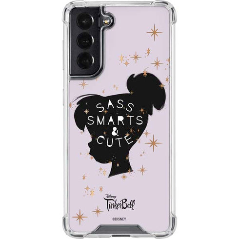 Disney Tinker Bell Sass Smarts and Cute Galaxy S22 Clear Case