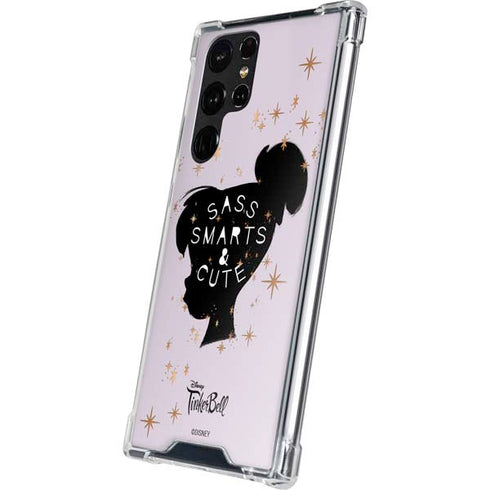 Disney Tinker Bell Sass Smarts and Cute Galaxy S22 Ultra Clear Case