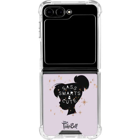 Disney Tinker Bell Sass Smarts and Cute Galaxy Z Flip5 5G Clear Case