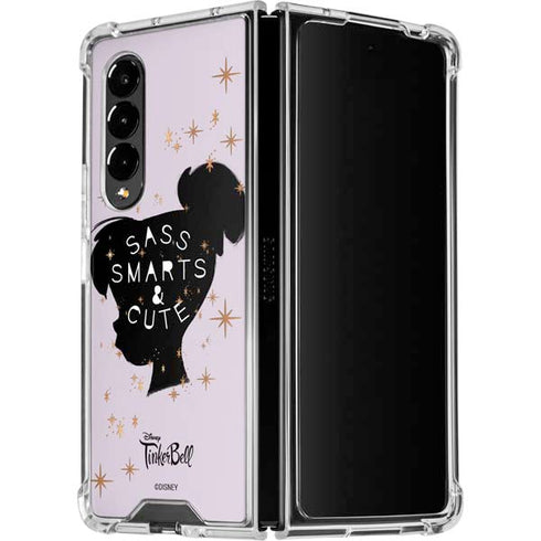 Disney Tinker Bell Sass Smarts and Cute Galaxy Z Fold4 5G Clear Case