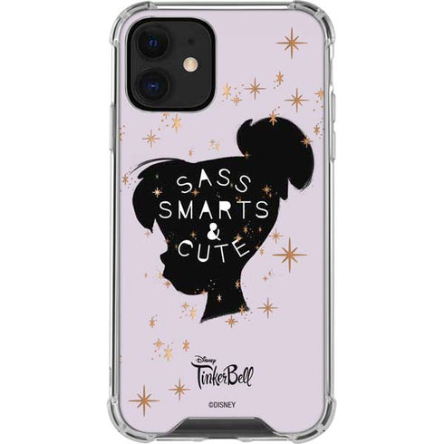 Disney Tinker Bell Sass Smarts and Cute iPhone 12 Mini Clear Case