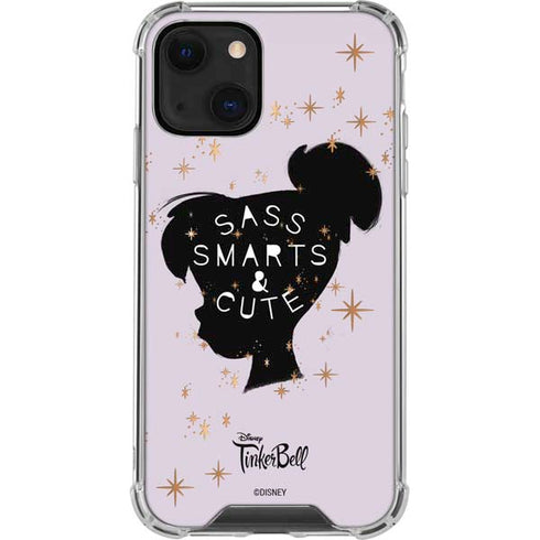 Disney Tinker Bell Sass Smarts and Cute iPhone 13 Mini Clear Case