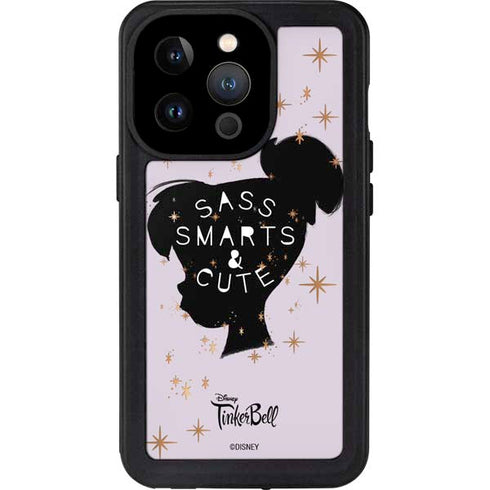 Disney Tinker Bell Sass Smarts and Cute iPhone 14 Pro Waterproof Case