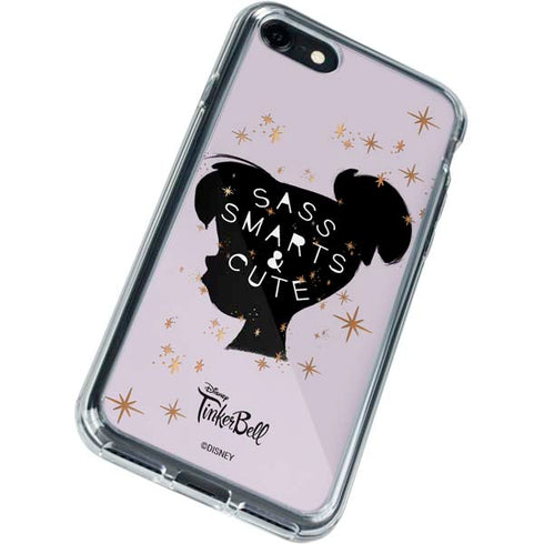 Disney Tinker Bell Sass Smarts and Cute iPhone SE (2nd & 3rd Gen) Clear Case