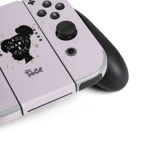 Disney Tinker Bell Sass Smarts and Cute Nintendo Switch OLED (2021) Skin