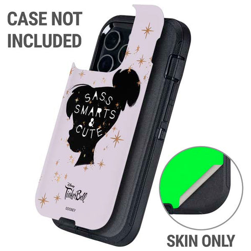 Disney Tinker Bell Sass Smarts and Cute Otterbox Defender iPhone Skin