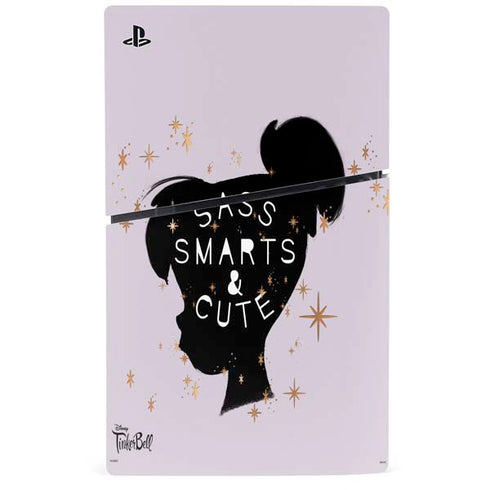 Disney Tinker Bell Sass Smarts and Cute PS5 Slim Disk Bundle Skin