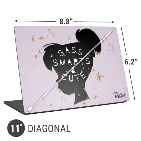Disney Tinker Bell Sass Smarts and Cute Universal Laptop 11in (8.8 x 6.2in) Skin