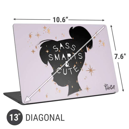 Disney Tinker Bell Sass Smarts and Cute Universal Laptop 13in (10.6 x 7.6in) Skin