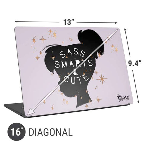 Disney Tinker Bell Sass Smarts and Cute Universal Laptop 16in (13 x 9.4in) Skin