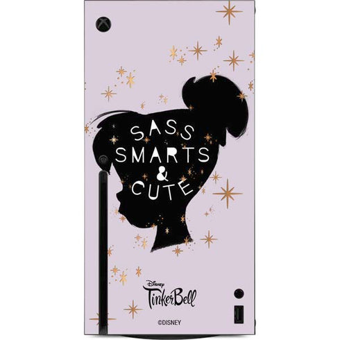 Disney Tinker Bell Sass Smarts and Cute Xbox Series X Console Skin