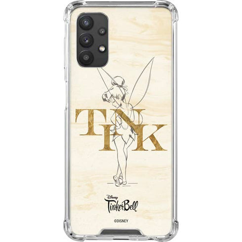Disney Tinker Bell Tink Magic Pencil Art Galaxy A32 5G Clear Case
