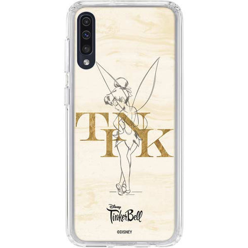 Disney Tinker Bell Tink Magic Pencil Art Galaxy A50 Clear Case