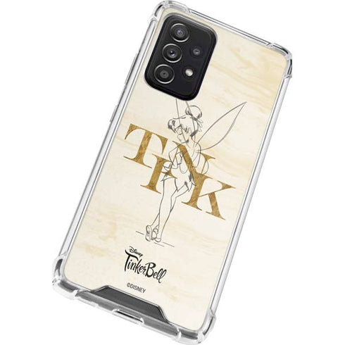 Disney Tinker Bell Tink Magic Pencil Art Galaxy A52 5G Clear Case