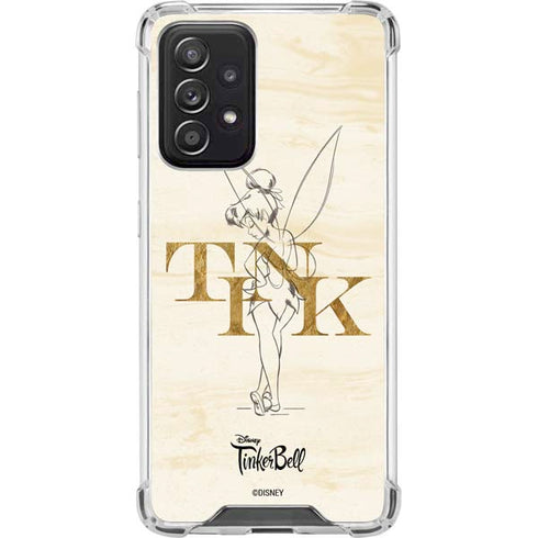 Disney Tinker Bell Tink Magic Pencil Art Galaxy A52 5G Clear Case