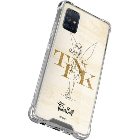 Disney Tinker Bell Tink Magic Pencil Art Galaxy A71 5G Clear Case