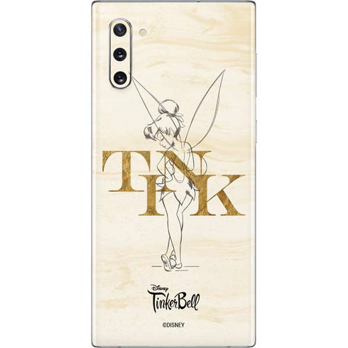 Disney Tinker Bell Tink Magic Pencil Art Galaxy Note 10 Skin