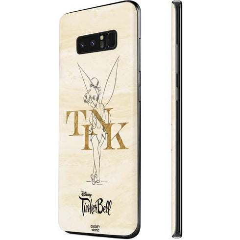 Disney Tinker Bell Tink Magic Pencil Art Galaxy Note 8 Skin