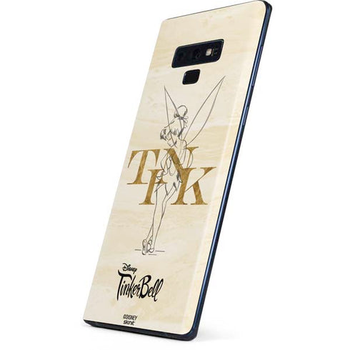 Disney Tinker Bell Tink Magic Pencil Art Galaxy Note 9 Skin