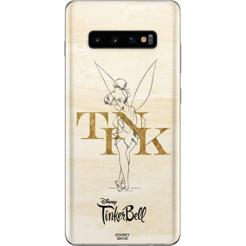 Disney Tinker Bell Tink Magic Pencil Art Galaxy S10 Plus Skin
