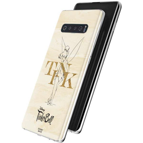 Disney Tinker Bell Tink Magic Pencil Art Galaxy S10 Plus Skin