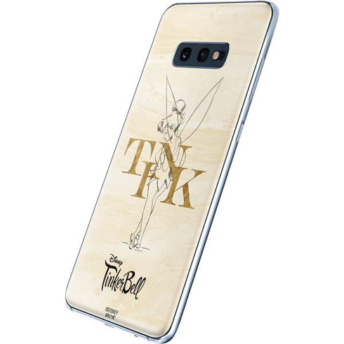 Disney Tinker Bell Tink Magic Pencil Art Galaxy S10e Skin