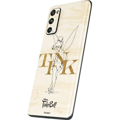 Disney Tinker Bell Tink Magic Pencil Art Galaxy S20 Fan Edition Skin