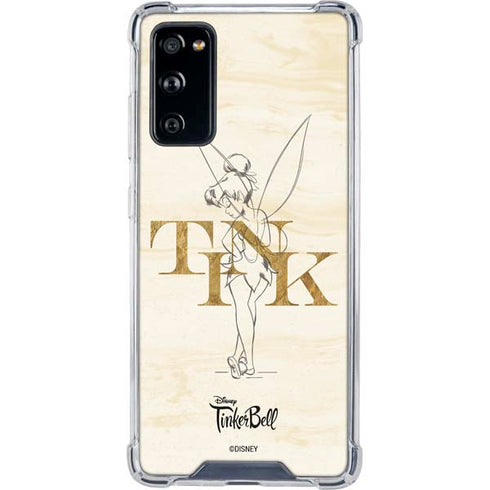 Disney Tinker Bell Tink Magic Pencil Art Galaxy S20 FE Clear Case