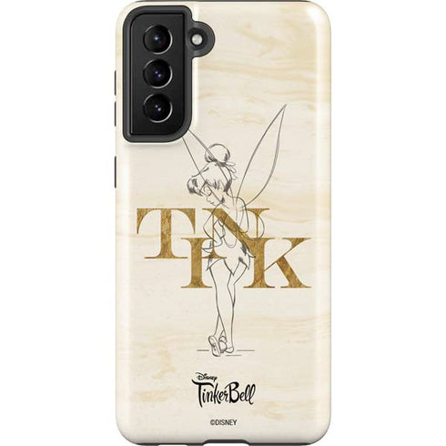 Disney Tinker Bell Tink Magic Pencil Art Galaxy S21 FE Pro Case