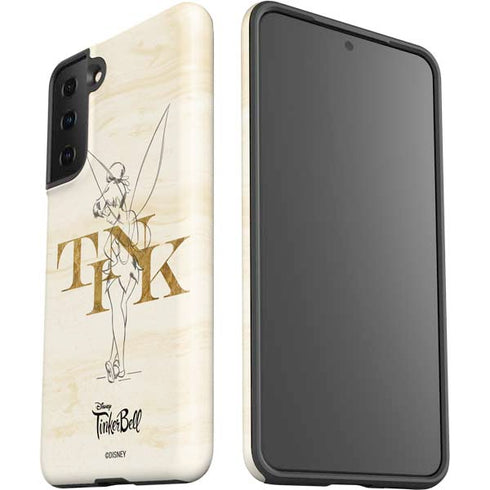 Disney Tinker Bell Tink Magic Pencil Art Galaxy S21 Plus 5G Pro Case