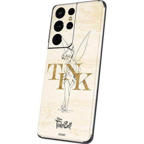 Disney Tinker Bell Tink Magic Pencil Art Galaxy S21 Ultra 5G Skin